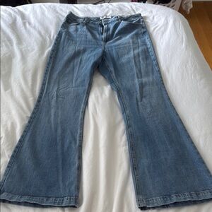 Garage Blue Flare & Wide Leg Jeans size 9